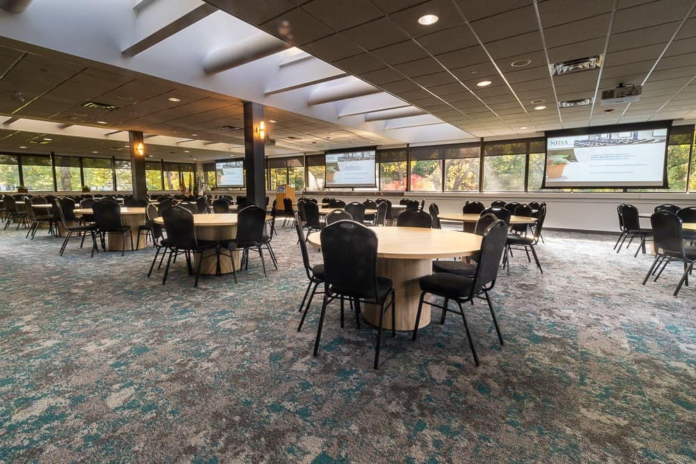 Meeting room at the NJHA Conference and Event Center